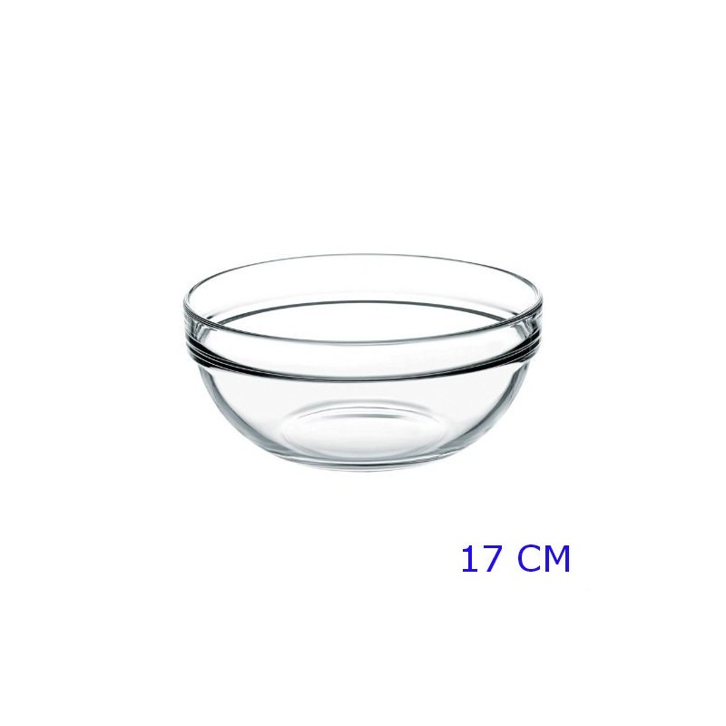 INSALATIERA VETRO CHEF CM 17