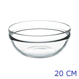 INSALATIERA VETRO CHEF CM 20