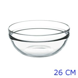 INSALATIERA VETRO CHEF CM 26