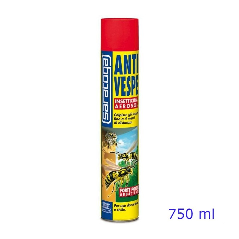 Insetticida spray a lunga gittata per vespe e calabroni Saratoga