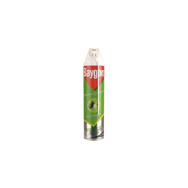 INSETTICIDA BAYGON SCARAFAGGI/FORMICHE SCHIUMA 400 ml