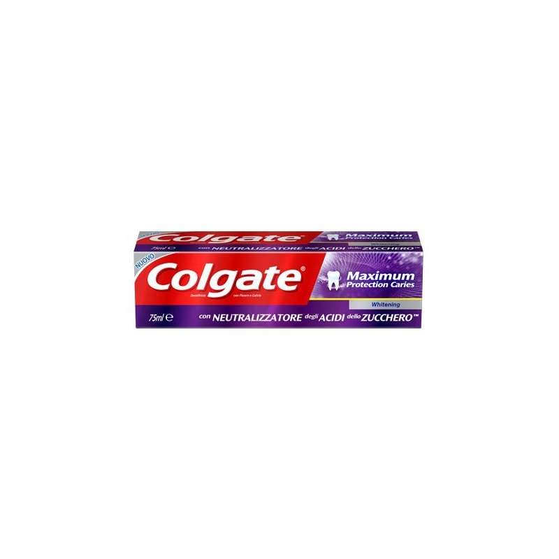 DENTIFRICIO COLGATE 75 ML MAXIMUM PROTECTION CARIES WHITENING