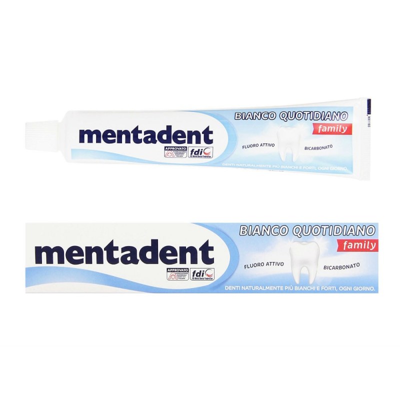 DENTIFRICIO MENTADENT 75 ml BIANCO QUOTIDIANO