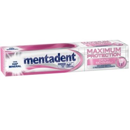 DENTIFRICIO MENTADENT 75 ml MAXIMUM PROTECTION DENTI SENSIBILI