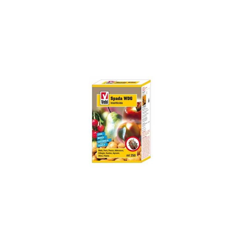 INSETTICIDA PER FRUTTA E ORTAGGI SPADA WDG GRANULARE 250 GR