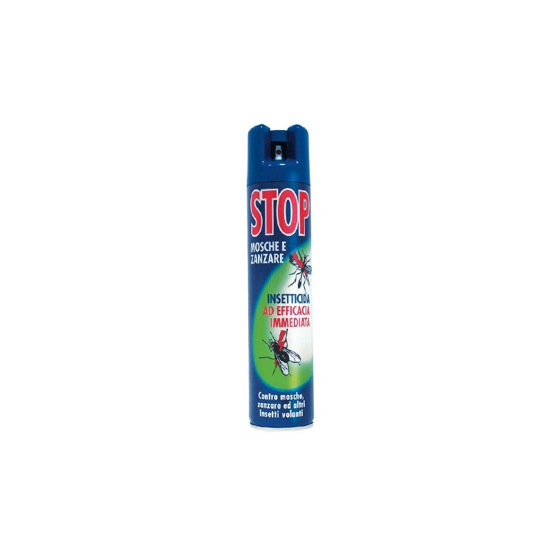 INSETTICIDA STOP SPRAY 400 ml MOSCHE E ZANZARE