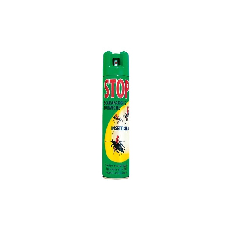 INSETTICIDA STOP SPRAY 400 ml SCARAFAGGI E FORMICHE