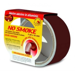 NASTRO ADESIVO IN ALLUMINIO BEST FIRE Mt 4 MARRONE