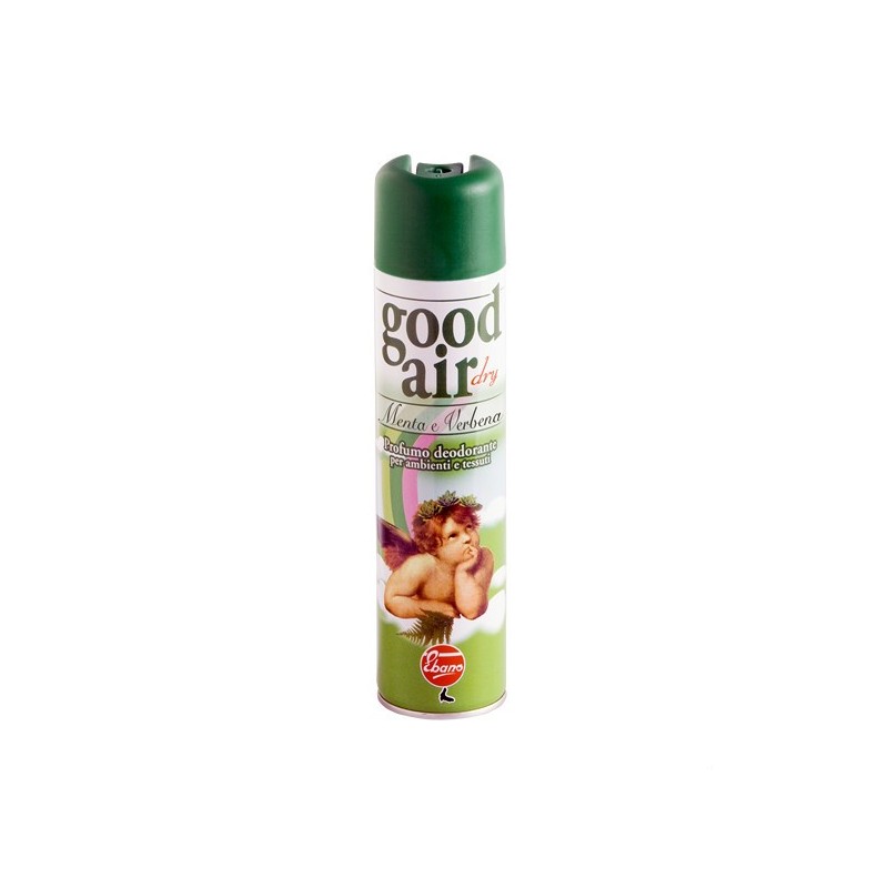 DEODORANTE AMBIENTE E TESSUTI GOOD AIR 400 ml MENTA E VERBENA