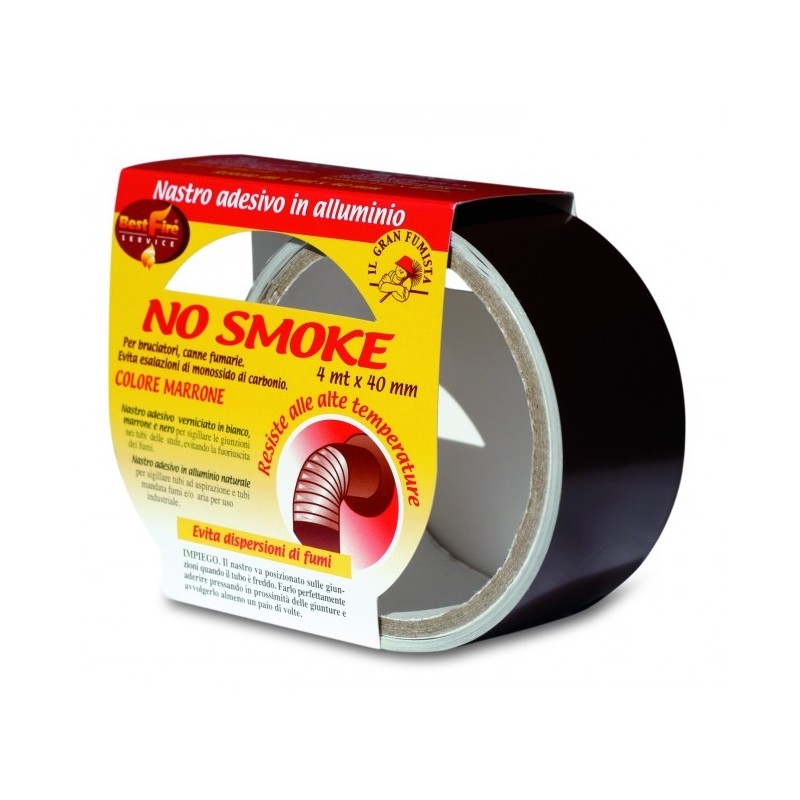 NASTRO ADESIVO IN ALLUMINIO BEST FIRE Mt 4 NERO