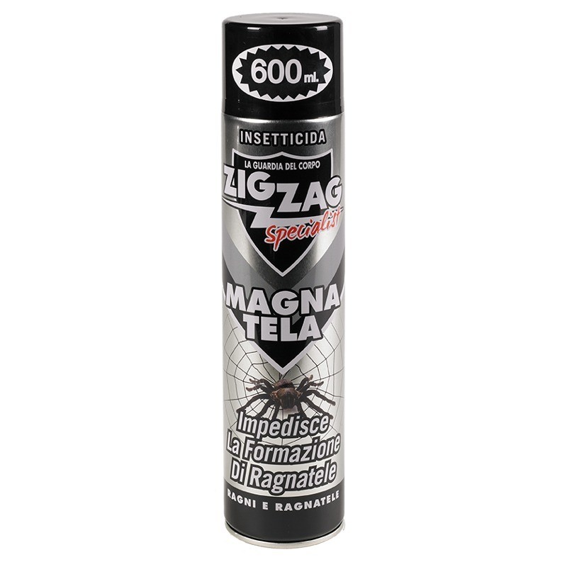 Insetticida MagnaTela specifico per ragni e ragnatele 600 ml ZigZag