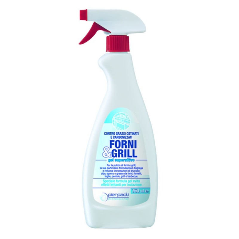 DETERGENTE GEL PER FORNI E GRILL 750 ML