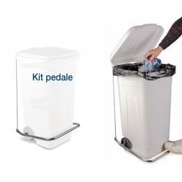 KIT PEDALE PER BIDONE DIFFERENZIATA Lt 80