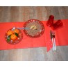 KIT TAVOLA NATALE DOPLA FIOCCHI DI NEVE PER 6 PERSONE