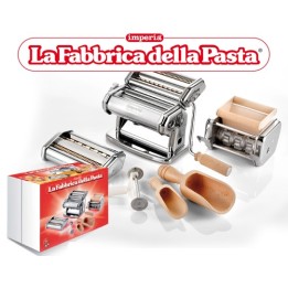 Imperia sfogliatrice per pasta con accessori - Fabbrica della pasta