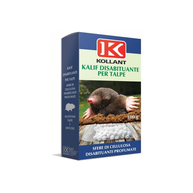 DISABITUANTE IGIENICO KALIF PER TALPE 100 Gr