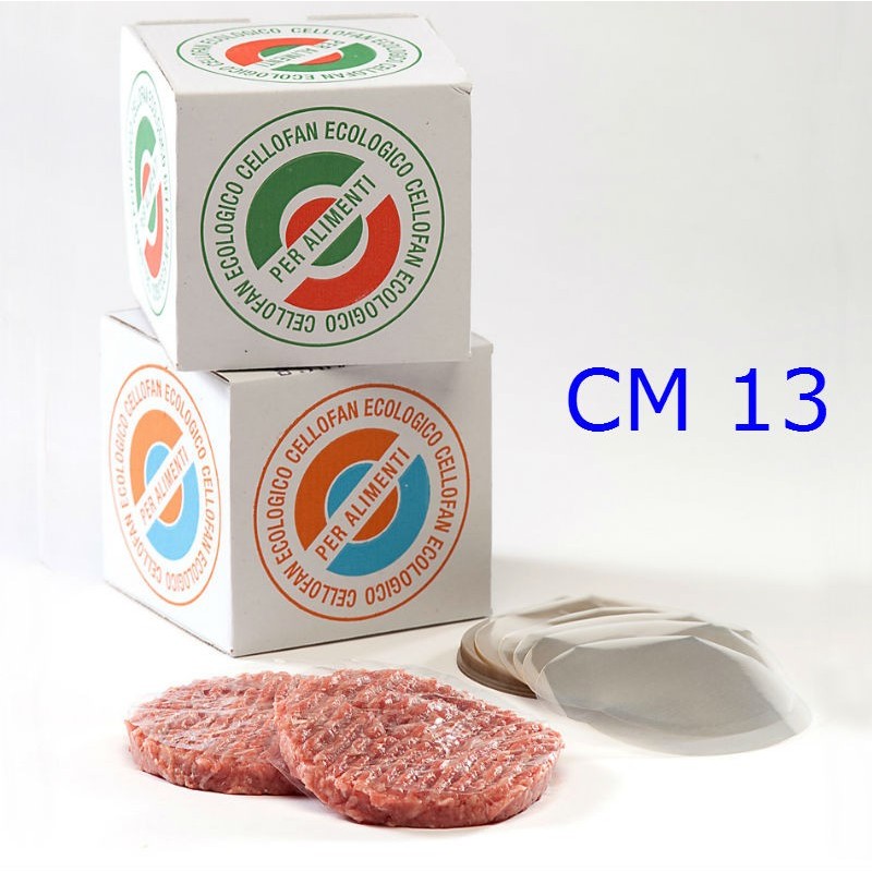 DISCO CELL BIODEGRADABILE PER HAMBURGER KG 1 - CM 13