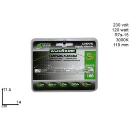 LAMPADA ALOGENA WELKHOME 120 W