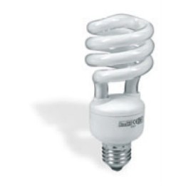 LAMPADA E27 FLUORES. SPIR. 20 W 6500 K