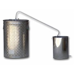 DISTILLATORE INOX LT 75