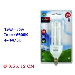 LAMPADA RISPARMIO E14 3 TUBI 15W