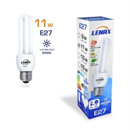 LAMPADA RISPARMIO E27 2 TUBI 11W