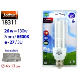 LAMPADA RISPARMIO E27 3 TUBI 26W