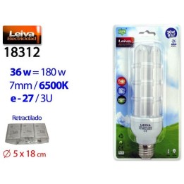 LAMPADA RISPARMIO E27 3 TUBI 36W