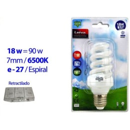 LAMPADA RISPARMIO E27 SPIRALE 18W