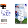 LAMPADA RISPARMIO E27 SPIRALE 26W
