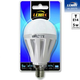 LAMPADA RISPARMIO LED E14 GLOBO  5W