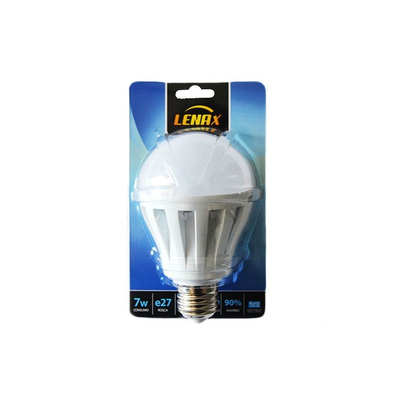 LAMPADA RISPARMIO LED E27 GLOBO  7W