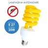 LAMPADINA ANTI ZANZARE ZANZASTOP MAX W 25