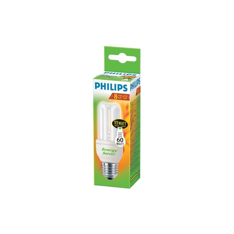 LAMPADINA ENERGY SAVER GENIE  8 W E14 PHILIPS