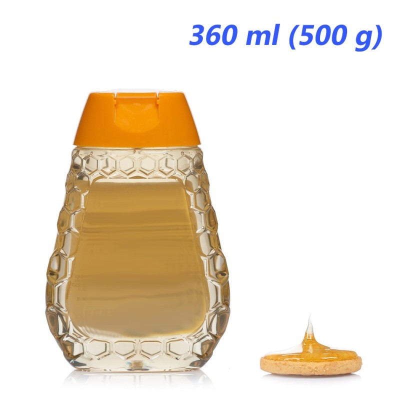 DOSATORE MIELE SQUEEZER 360 ML (500 g) CON CELLE