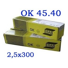ELETTRODO ESAB OK 45.40 DA 2,5x300 Pz 230