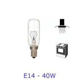 LAMPADINA TUBO PER FORNO E CAPPE E14 - 40W