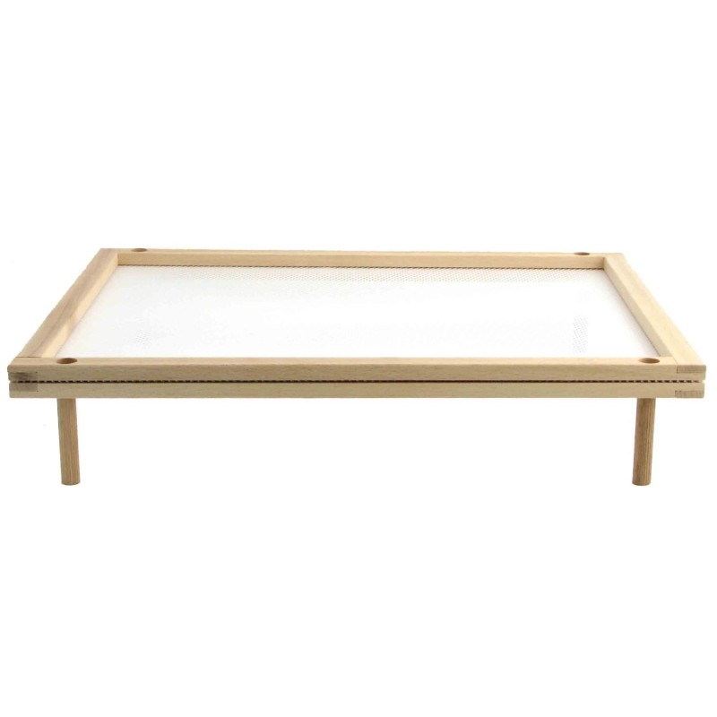essicca tutto a rete per frutta, pasta, ortaggi, funghi cm 51x40