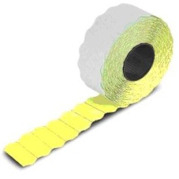 ETICHETTE PREZZATRICE mm 26x16 FLUO