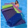 LETTINO GONFIABILE DOPPIO BESTWAY ROLL-UP AIR MAT CM 216x89