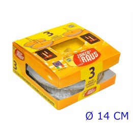 FIACCOLA CITRONELLA IN STAGNOLA  CM 14 - CONF. 3 Pz