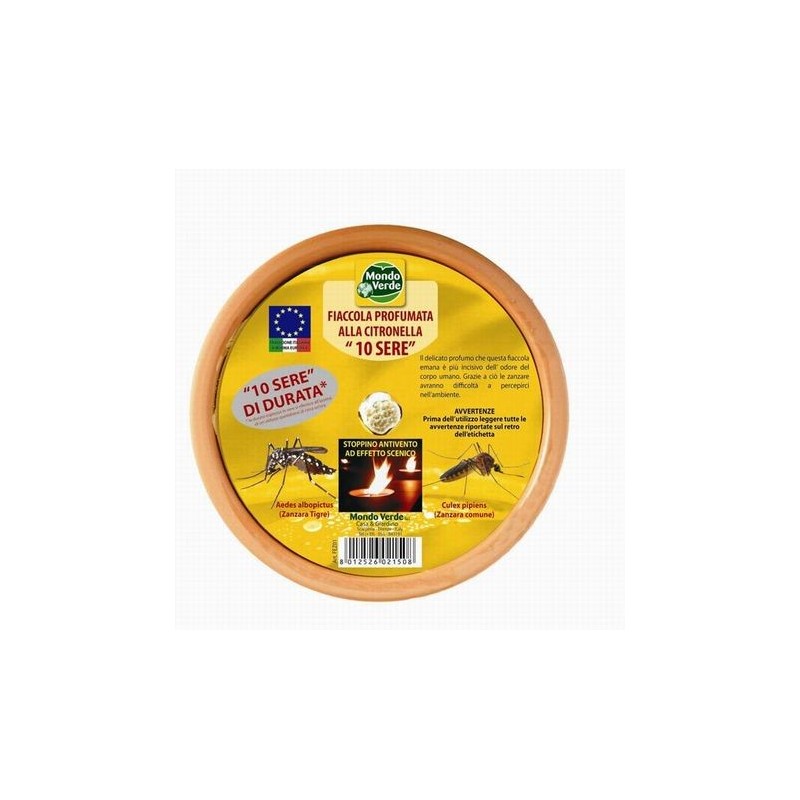 FIACCOLA COTTO 10 SERE CITRONELLA
