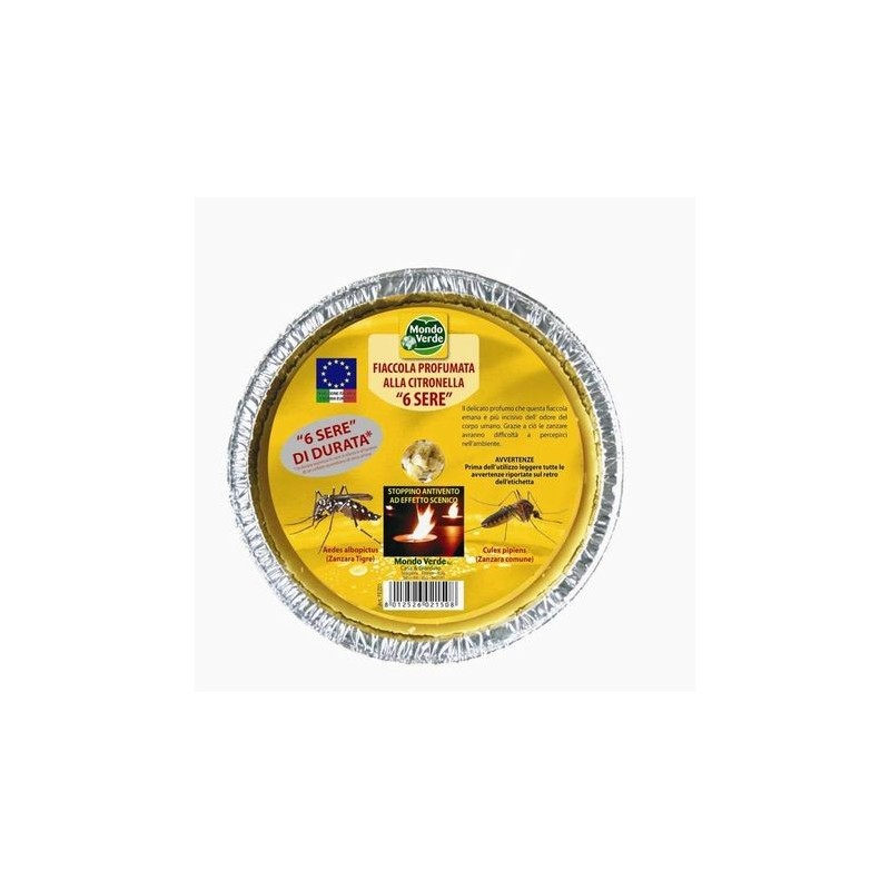 FIACCOLA STAGNOLA  6 SERE CITRONELLA