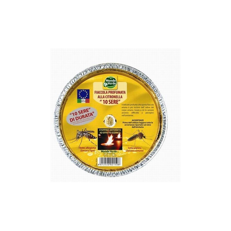 FIACCOLA STAGNOLA 10 SERE CITRONELLA