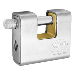 LUCCHETTO CORAZZATO CORBIN KA1 - 80 MM