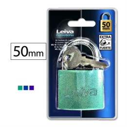 LUCCHETTO OTTONE MM 50 COLORATO