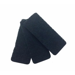 set 3 pz filtro carbone attivo per secchio umido Rotho