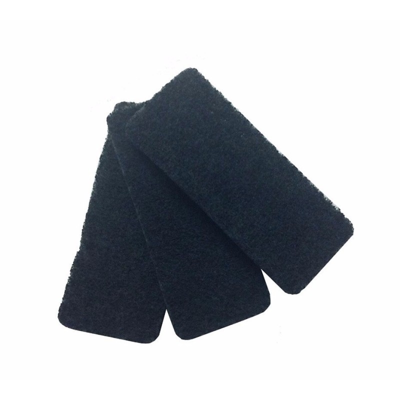 set 3 pz filtro carbone attivo per secchio umido Rotho