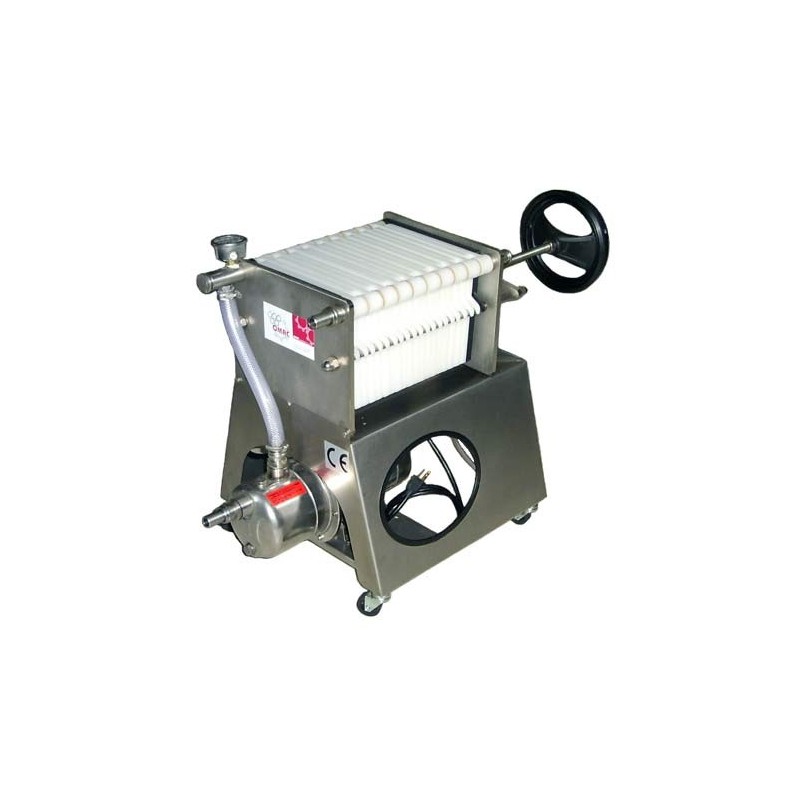 FILTRO PER VINO INOX 20 PIASTRE