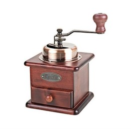 MACINA CAFFE' PEPE IN LEGNO CON CASSETTINO